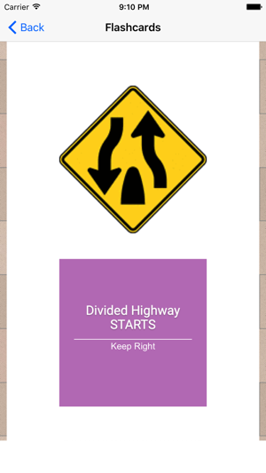 KS DMV Road Sign Flashcards(圖2)-速報App