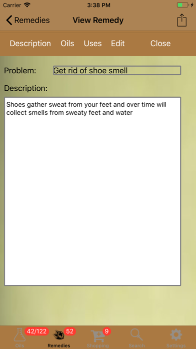 My Essential Oil Remedies screenshot