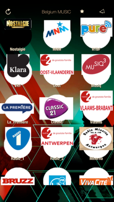 Belgium Music Radio ONLINE screenshot 1