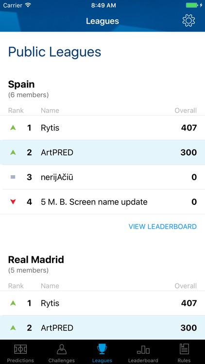UEFA Champions League Predictor screenshot-4