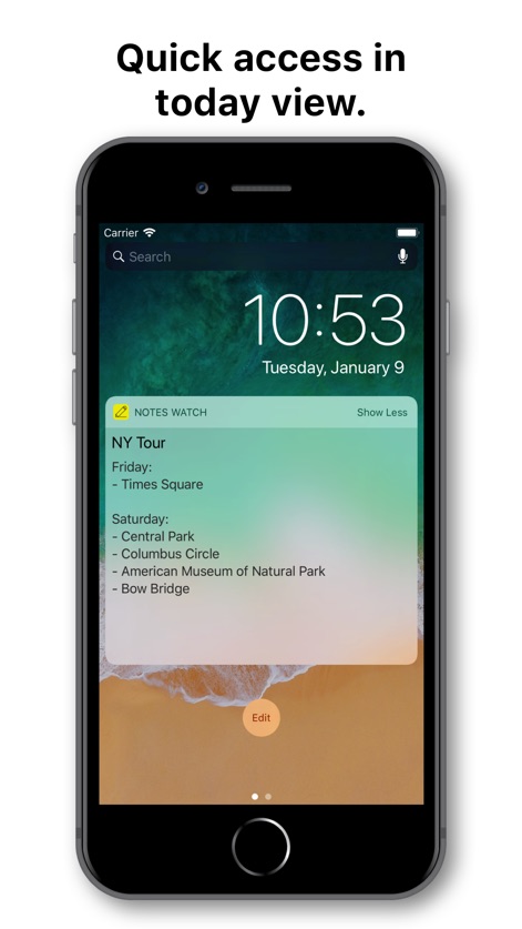 Notes for Watch - Productivity App | MWM