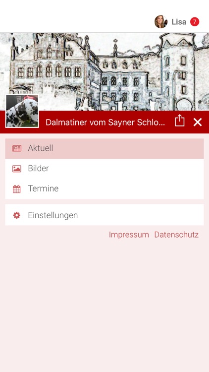 Dalmatiner vom Sayner Schloß