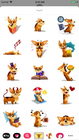 Game screenshot Animated Biscuit Messenger GIF apk