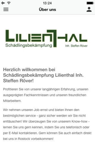 Lilienthal Schädlingbekämpfung screenshot 2