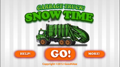 Garbage Truck: Snow Time screenshot 1