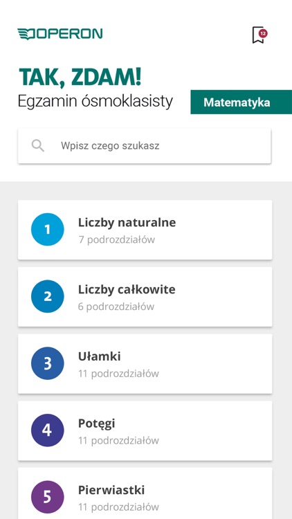 Niezbędnik - matematyka