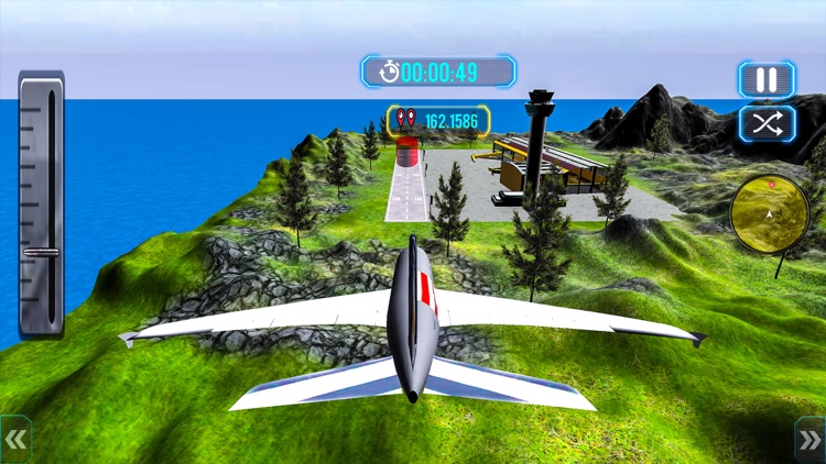 Tourist Airplane Flight Sim 3D screenshot-3