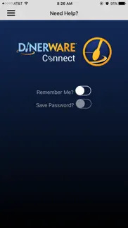 dinerware connect v2 iphone screenshot 3