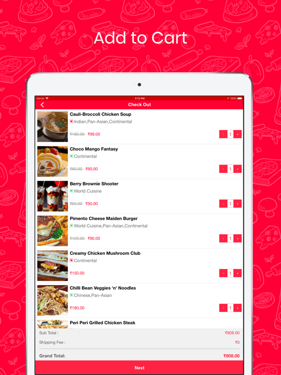 Screenshot #6 pour Foodie - Online Food Ordering