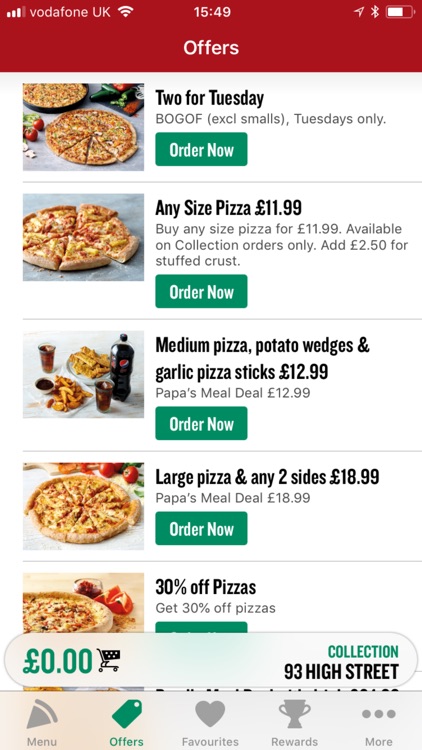 Papa John's screenshot-5