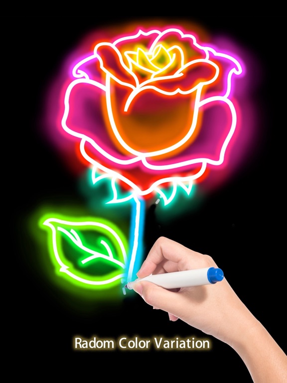 Screenshot #4 pour Doodle Glow