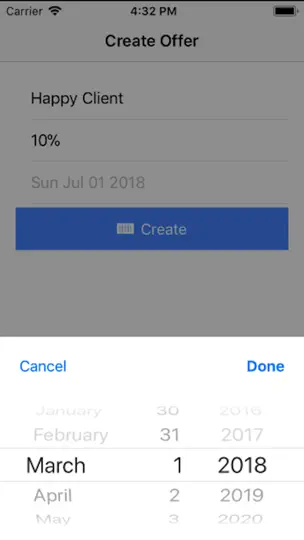 Capture d'écran de Coupon Generator sur iPhone 2