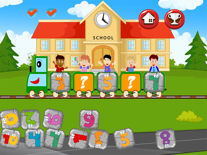 New Phonics Numbers Math Game