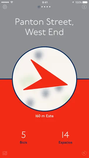 Captura de pantalla de Bicis London — Un App Santander Cycles De Un Click en iPhone 2
