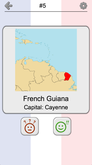 French Regions: France Quiz Screenshot