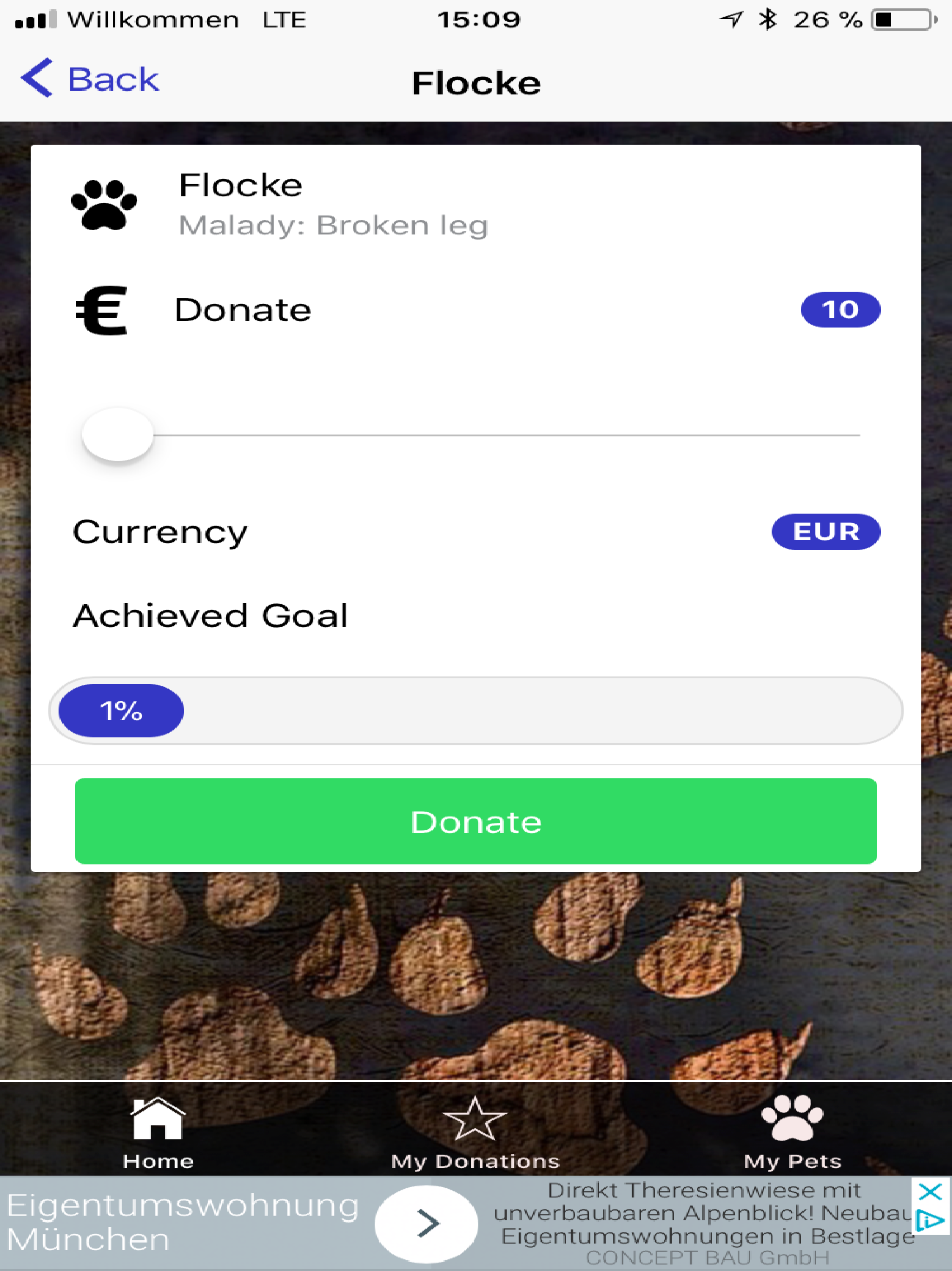 Donation To Sick Pets