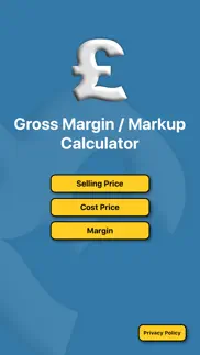 gross margin / markup calc iphone screenshot 1