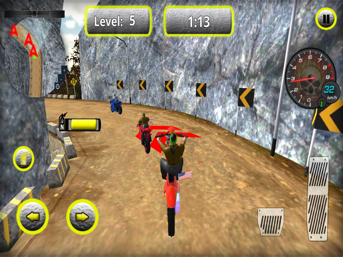 Bike Race and Motorcycle Parking