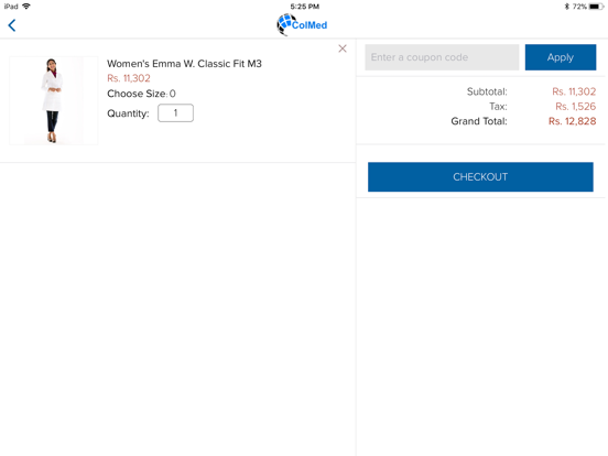 ColMed iPad screenshot
