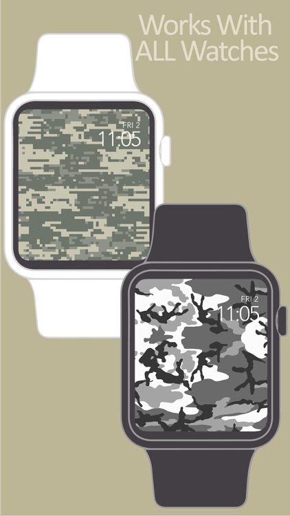 Camouflage Yo Watch! - Faces