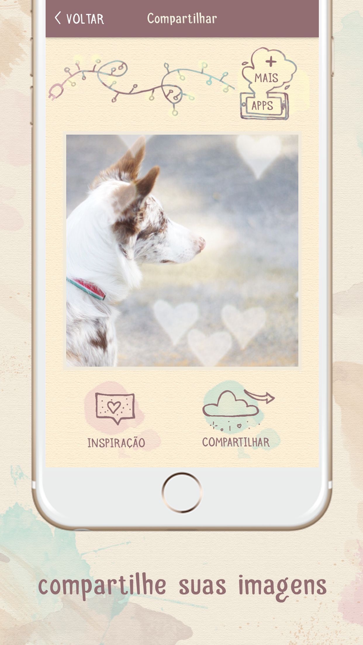 Screenshot do app Lumiè