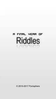 a final year of riddles problems & solutions and troubleshooting guide - 3