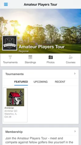Game screenshot Amateur Players Tour mod apk