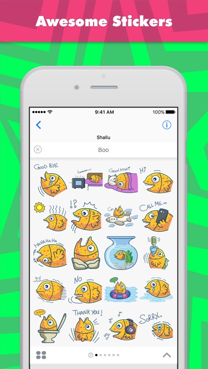 Boo stickers by Shallu