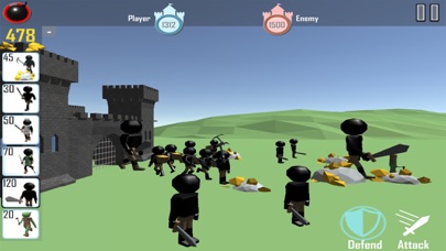 Screenshot #1 pour Stickman: Legacy of War 3D Pro