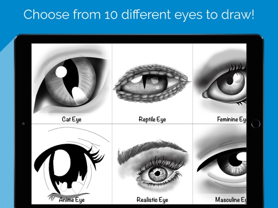 Screenshot #4 pour How To Draw Eyes with Steps