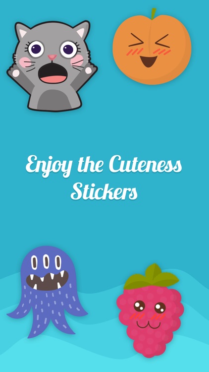 Cuteness Sticker For iMessage