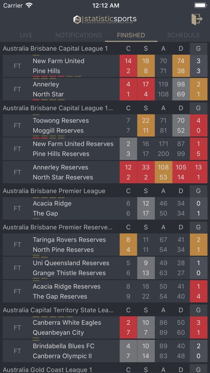 StatisticSports screenshot-4