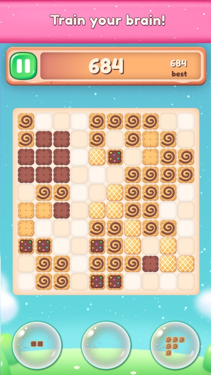 1000 Cookies - yummy puzzle