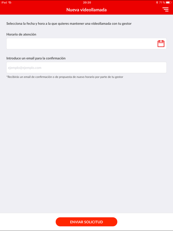 Screenshot #6 pour Banco Santander Videollamada
