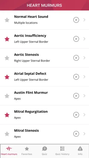 Скриншот Heart Murmurs Pro на iPhone 1