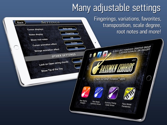 Bassman Chords iPad screenshot 4 - Music app
