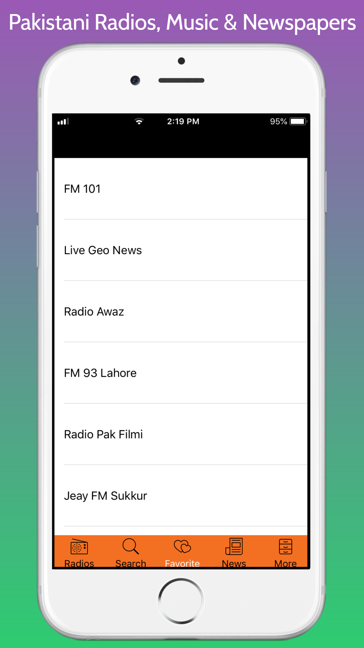 Pakistani Radios, Music & News