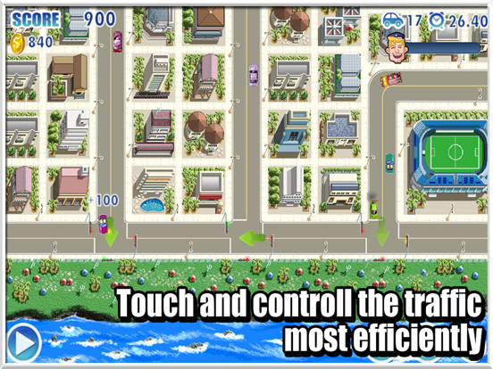 Touch Traffic HD iPad app afbeelding 4