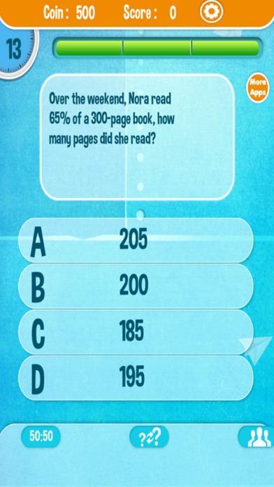 Brainy Math Puzzles & Quizzes screenshot 2