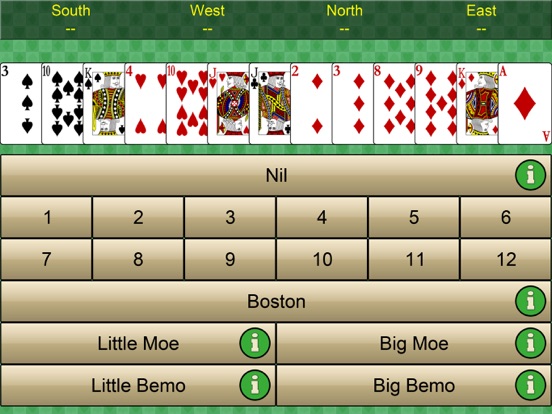Spades V+, classic card game iPad app afbeelding 2