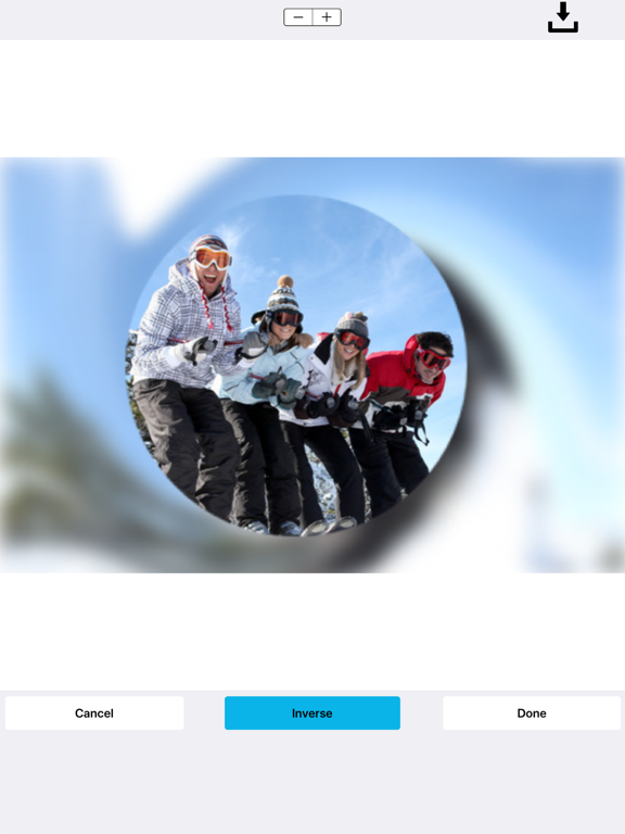 Face Blur+ iPad screenshot 4 - Photo & Video app