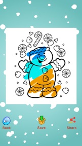 Christmas Tree Coloring Book p screenshot