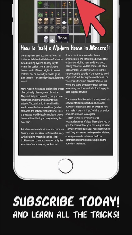 MCPE House Building Magazine screenshot-4