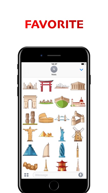 Monument Stickers (Wafer)