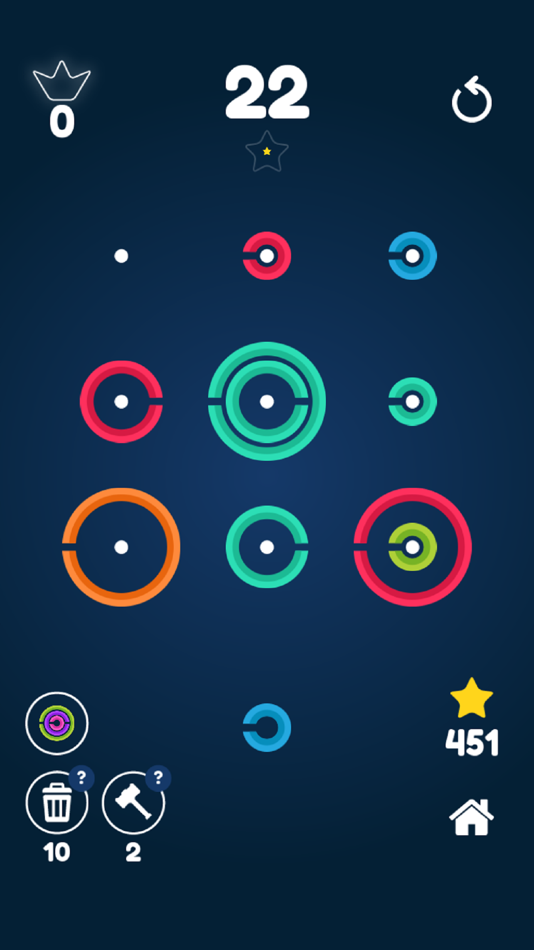 #3. Stackz: Stack of Color Rings (iOS) Bởi: Ha Dong