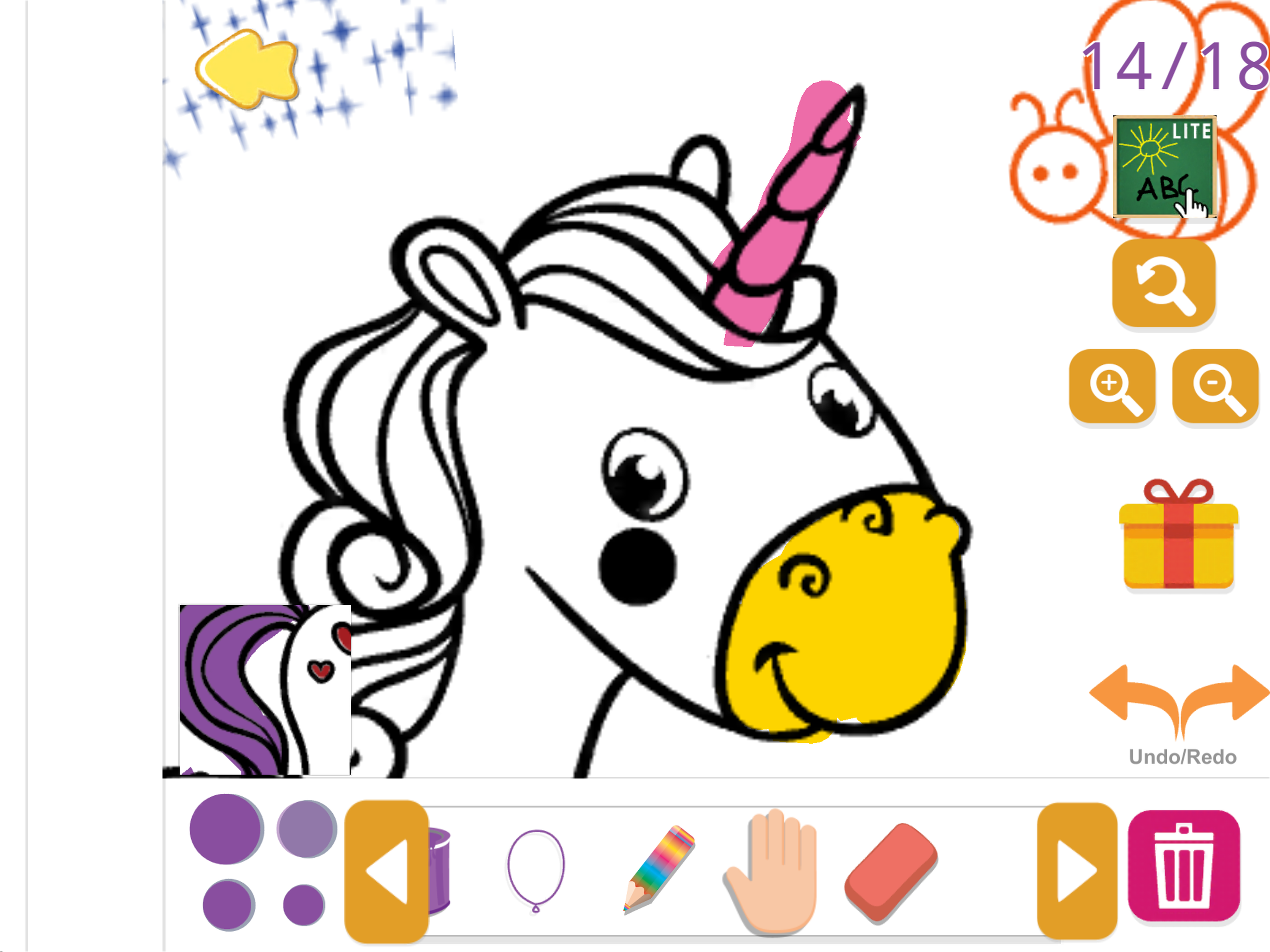 Coloring book - fingers draw screenshot 5