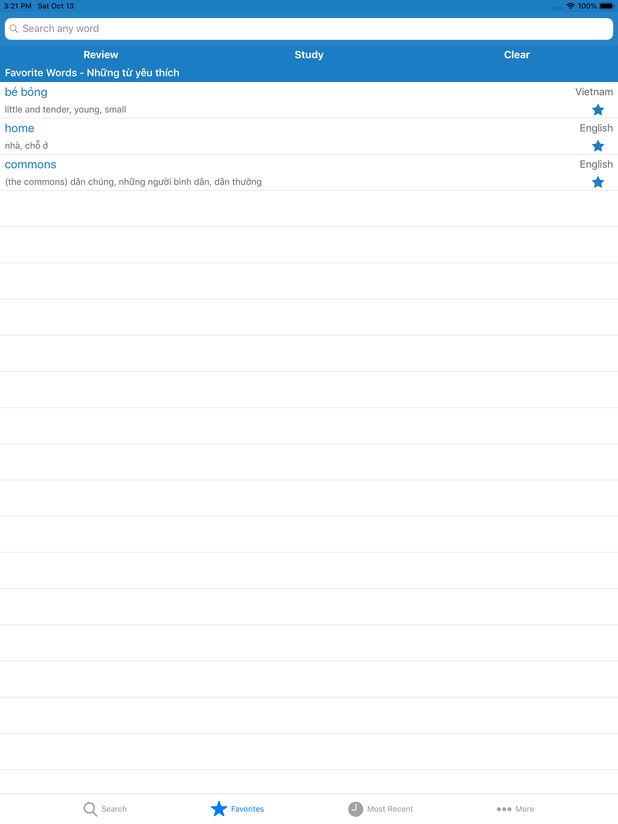 English Vietnam Dictionary screenshot 13