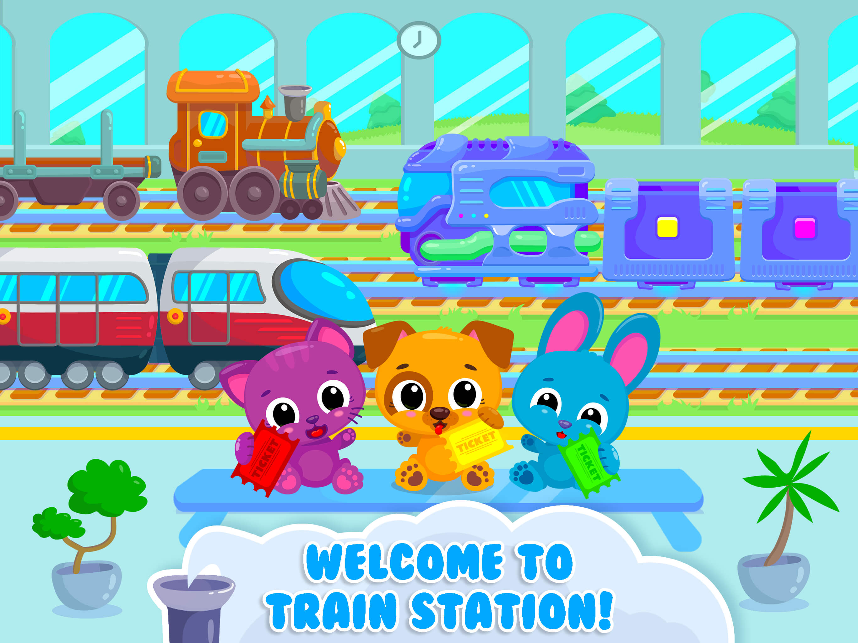 Cute & Tiny Trains