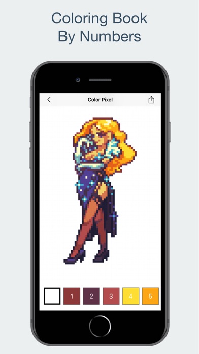 ColorPixel Coloring By Numbers screenshot 4