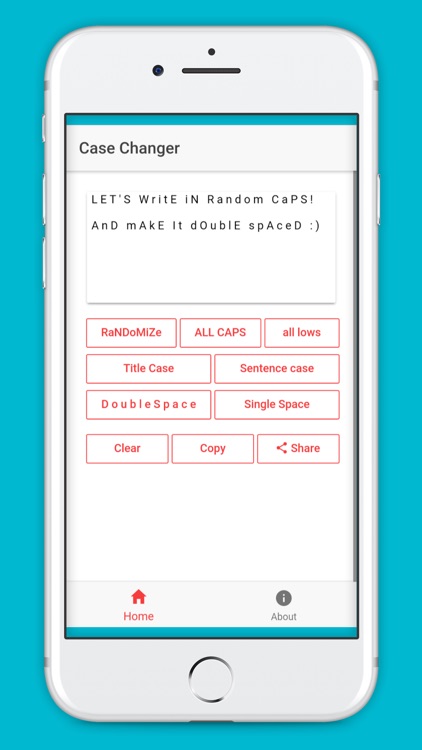 Case Changer Random Caps